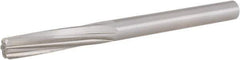 Hertel - Letter Y High Speed Steel 6 Flute Chucking Reamer - Spiral Flute, 0.404" Straight Shank, 1-3/4" Flute Length, 5-1/4" OAL - Best Tool & Supply