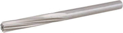 Hertel - 11/32" High Speed Steel 6 Flute Chucking Reamer - Spiral Flute, 11/32" Straight Shank, 1-1/2" Flute Length, 4-3/4" OAL - Best Tool & Supply