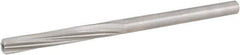 Hertel - 0.1855" High Speed Steel 6 Flute Chucking Reamer - Spiral Flute, Straight Shank, 1-1/8" Flute Length, 3-1/2" OAL - Best Tool & Supply