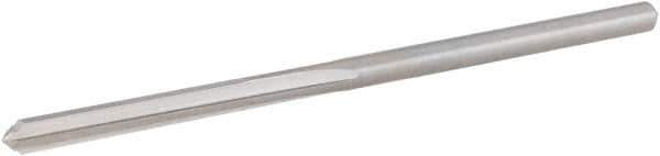 Hertel - #31 High Speed Steel 4 Flute Chucking Reamer - Straight Flute, Straight Shank, 7/8" Flute Length, 2-3/4" OAL - Best Tool & Supply