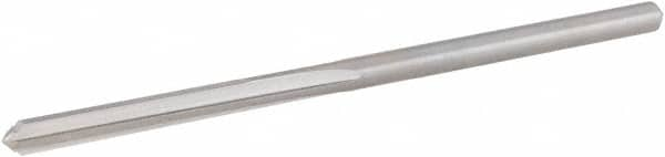 Chucking Reamer: 0.1695″ Dia, 3-1/4″ OAL, 1-1/8″ Flute Length, Straight Shank, High Speed Steel 6 Flute, RH