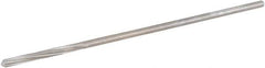 Hertel - 1/16" Cobalt 4 Flute Chucking Reamer - Spiral Flute, 0.0585" Straight Shank, 1/2" Flute Length, 2-1/2" OAL - Best Tool & Supply