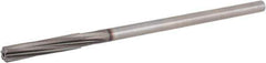 Hertel - 3/16" High Speed Steel 6 Flute Chucking Reamer - Spiral Flute, 0.1805" Straight Shank, 1-1/8" Flute Length, 4-1/2" OAL - Best Tool & Supply