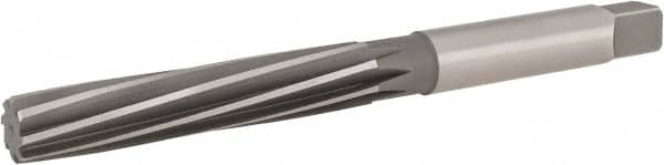 Hertel - 1" Diam, Straight Shank, 5.44" Flute, Hand Reamer - Best Tool & Supply