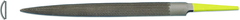 8" INOX Half-Round File, Cut 2 - Best Tool & Supply