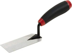 Hyde Tools - Carbon Steel Trowel - 9-1/4" Long x 2" Wide, Wood Handle - Best Tool & Supply