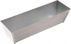 Hyde Tools - 12" Mud Hawk/Pan for Drywall/Plaster Repair - Galvanized Steel - Best Tool & Supply