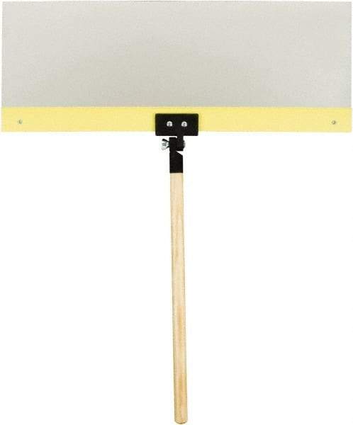 Hyde Tools - 24" Wide Flexible Blade Aluminum Painters Assistant - Flexible, Wood Handle - Best Tool & Supply