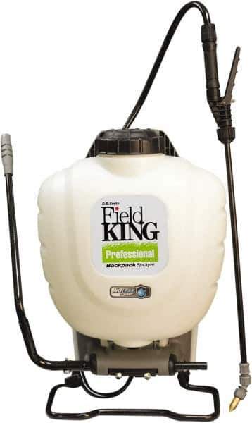 Smith Performance Sprayers - 4 Gal Chemical Safe Garden Backpack Sprayer - Polyethylene Tank, Wide Mouth, Reinforced Hose - Best Tool & Supply