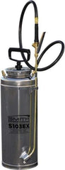 Smith Performance Sprayers - 3.5 Gal Chemical Safe Garden Hand Sprayer - Stainless Steel Tank, Wide Mouth, Reinforced Hose - Best Tool & Supply