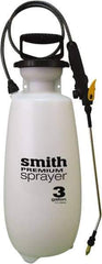 Smith Performance Sprayers - 3 Gal Chemical Safe Garden Hand Sprayer - Use with Cleaners/Degreasers, Polyethylene Tank, Funnel Mouth, Reinforced Hose - Best Tool & Supply