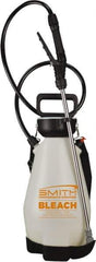 Smith Performance Sprayers - 2 Gal Chemical Safe Garden Hand Sprayer - Use with Cleaners, Polyethylene Tank, Funnel Mouth, Reinforced Hose - Best Tool & Supply