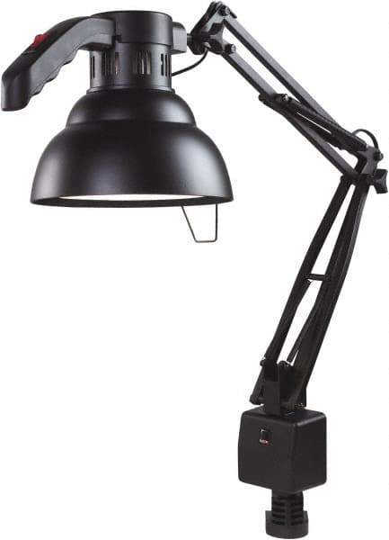 Electrix - 30 Inch, Articulated, Clamp Mounted, LED, Black, General Purpose Task Light - 11 Watt, 100 to 120 Volt, Nonmagnifying - Best Tool & Supply