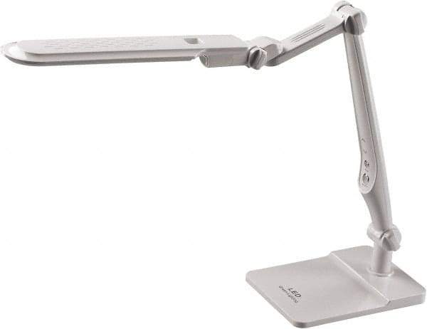 Electrix - 22 Inch, Articulated, Clamp Mounted, LED, White, Desk Light - 10 Watt, 100 to 120 Volt, Nonmagnifying - Best Tool & Supply