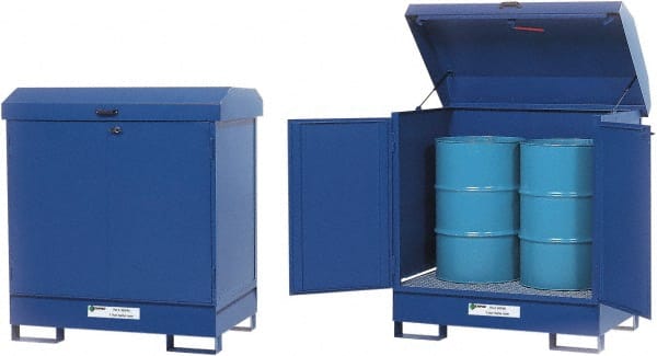 Enpac - Drum Storage Units & Lockers Type: Locker Number of Drums: 2 - Best Tool & Supply