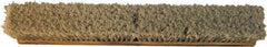 O-Cedar - 18" Fine Particle Synthetic Push Broom - 3" Bristle Length, Wood Block, Threaded Handle Connection, Handle Sold Separately - Best Tool & Supply