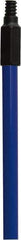 O-Cedar - 60 x 1" Fiberglass Squeegee Handle - Threaded Connection, Blue - Best Tool & Supply