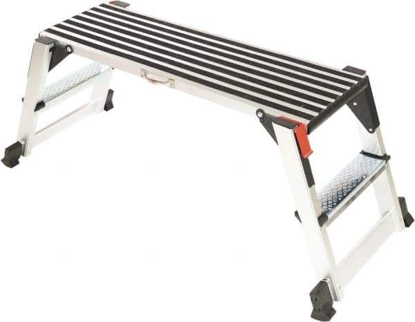 Whiteside - Wheel Step for Universal Use - 600 Lb Capacity, 19" Max Height, 12" Step Width x 12" Step Depth - Best Tool & Supply