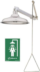 Haws - Plumbed Drench Showers Mount: Horizontal Shower Head Material: Stainless Steel - Best Tool & Supply