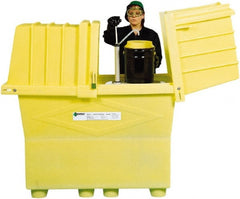 Enpac - Drum Storage Units & Lockers Type: Drum Storage Locker w/Drain Number of Drums: 2 - Best Tool & Supply