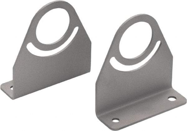 Waldmann Lighting - Task & Machine Light Mounting Bracket Set - Silver, For Use with Mach LED Plus 70 - Best Tool & Supply