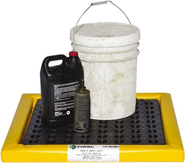 Enpac - Spill Pallets, Platforms, Sumps & Basins Type: Spill Deck or Pallet Number of Drums: 4 - Best Tool & Supply