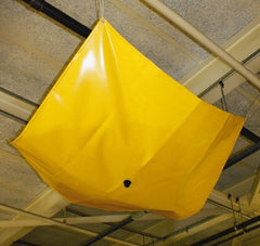 Square Roof Leak Diverter 18' Long x 18' Wide, Yellow