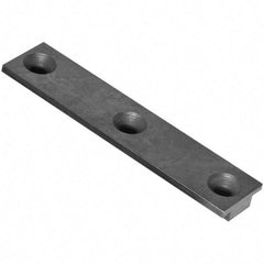 Raptor Workholding - 1 Piece Vise 1/8" Parallel Master Jaw Insert - Steel, 3/4" Long, 0.308" High - Best Tool & Supply