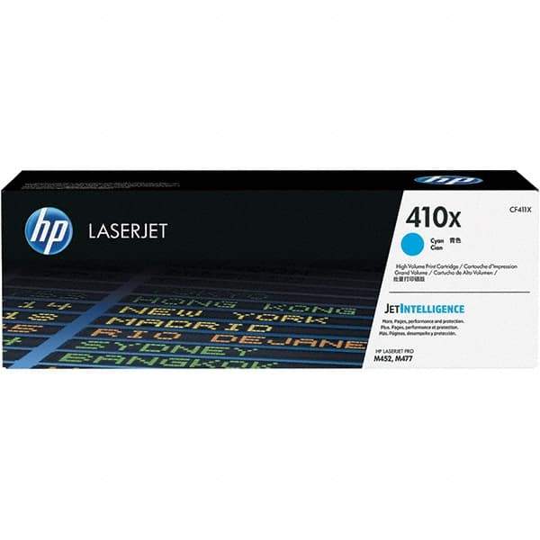 Hewlett-Packard - Cyan Toner Cartridge - Use with HP Color LaserJet Pro M452dn, M452dw, M452nw, MFP M377dw, M477fdn, M477fdw, M477fnw - Best Tool & Supply