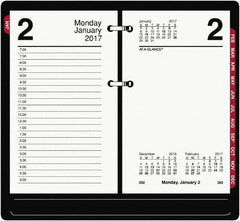 AT-A-GLANCE - 730 Sheet, 6-5/8 X 9-1/2", Plain Desk Calendar Refill - White - Best Tool & Supply