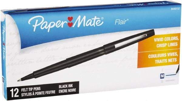 Paper Mate - Needle Porous Point Pen - Black - Best Tool & Supply