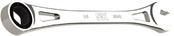 SK - 5/8" 6 Point Combination Wrench - 10.38" OAL, Steel, Full Polish Finish - Best Tool & Supply