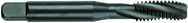 7/16-14 Dia. - GH3 - 3 FL - Premium HSS - Black Oxide Semi Bottoming Spiral FL Tap - Best Tool & Supply