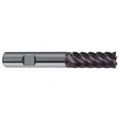 16mm Dia. - 92mm OAL - 45° Helix Firex Carbide End Mill - 6 FL - Best Tool & Supply