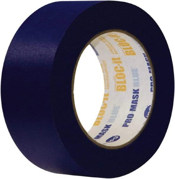 Intertape - 18mm Wide x 54.8 m Long Blue Paper Painter's Tape - Series Intertape-PT14, 5.5 mil Thick, 23 In/Lb Tensile Strength - Best Tool & Supply