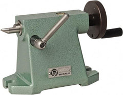 Bison - Lathe Tailstock - For Use with Rotary Tables with 100mm Center Height - Best Tool & Supply