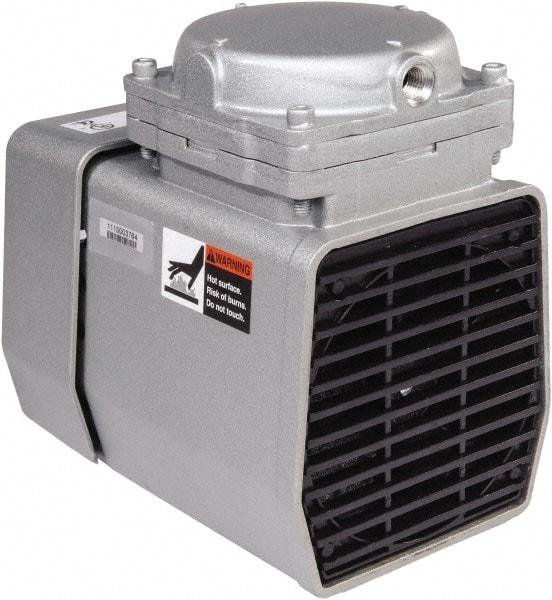 Gast - Diaphragm-Type Vacuum Pumps Horsepower: 1/8 Cubic Feet per Minute: 1.60 - Best Tool & Supply