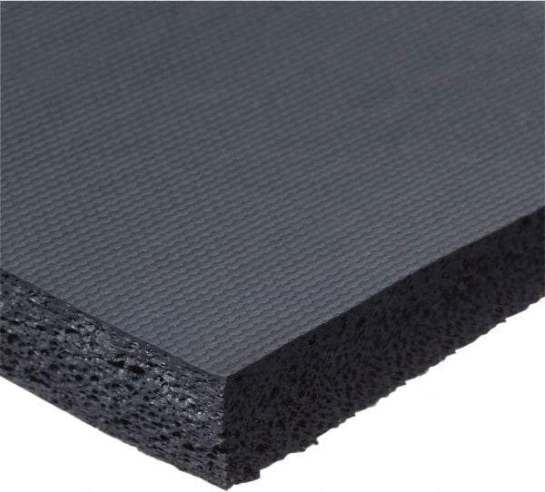 Value Collection - 1/16" Thick x 1" Wide x 10' Long Blue Closed Cell Silicone Foam Rubber Roll - Stock Length, Plain Back, -100°F to 500°F - Best Tool & Supply