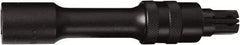 SK - 3/8" Drive Impact Locking Socket Extension - 6" OAL, Black Finish - Best Tool & Supply