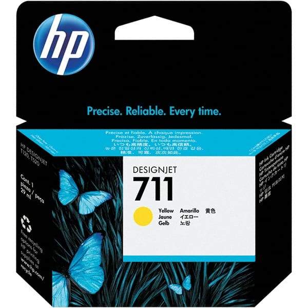 Hewlett-Packard - Yellow Ink Cartridge - Use with HP Designjet T520 ePrinter - Best Tool & Supply