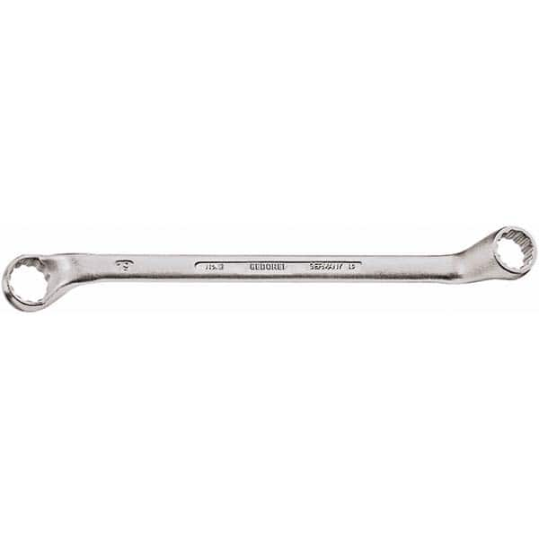 Box Wrenches; Wrench Type: Offset Wrench; Wrench Size: 24x30 mm; Head Type: Offset; Double/Single End: Double; Wrench Shape: S-Shape; Material: Vanadium Steel; Finish: Chrome-Plated; Standards: DIN 838; ISO 1085; ISO 3310; ISO 10104; Number Of Points: 12;