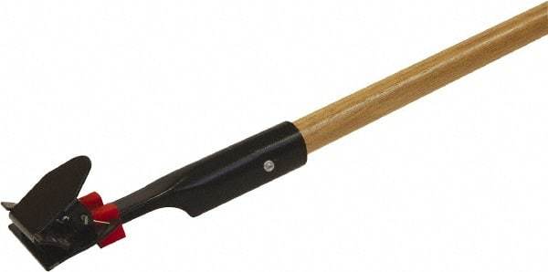 O-Cedar - 60" Standard Wood Snap-On Mop Handle - 1" Handle Diam, Use with Dust Mops - Best Tool & Supply