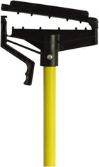 O-Cedar - 60" Standard Fiberglass Quick Connect Mop Handle - 1" Handle Diam, 1 to 5" Wet Mop Head Band, Use with Wet Mops - Best Tool & Supply