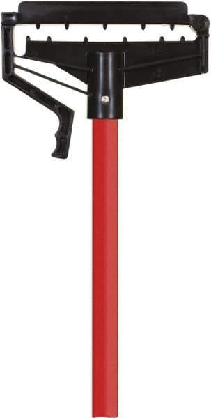 O-Cedar - 60" Standard Fiberglass Quick Connect Mop Handle - 1" Handle Diam, 1 to 5" Wet Mop Head Band, Use with Wet Mops - Best Tool & Supply