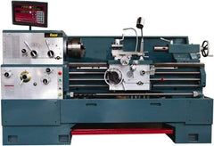 Enco - 18" Swing, 80" Between Centers, 230/460 Volt, Triple Phase Engine Lathe - 7MT Taper, 7-1/2 hp, 25 to 1,800 RPM, 3-1/8" Bore Diam, 40" Deep x 48-7/8" High x 136-1/8" Long - Best Tool & Supply