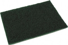 O-Cedar - 9" Long x 6" Wide x 1/2" Thick Scouring Pad - Heavy-Duty, Green - Best Tool & Supply