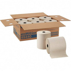 Georgia Pacific - Hard Roll of 1 Ply Brown Paper Towels - 8-1/4" Wide, 700' Roll Length - Best Tool & Supply