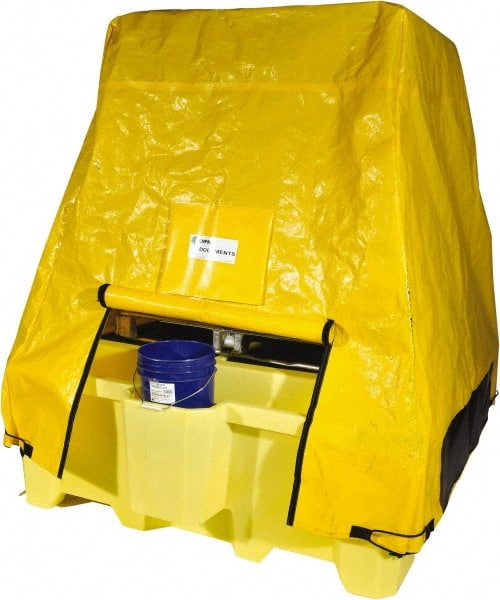 Enpac - Tarps & Dust Covers Material: Polyethylene Length (Inch): 80 - Best Tool & Supply