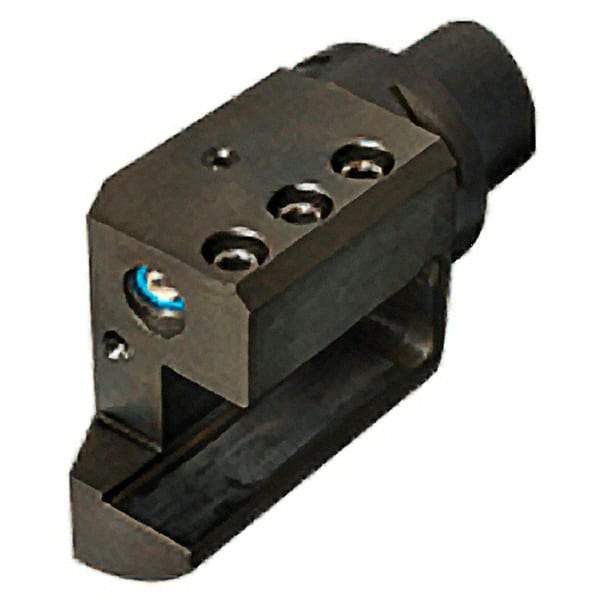 Iscar - 1.2598" Inside Hole Diam, 5.5118" Projection, Square Shank Adapter - Modular Connection Shank, Through Coolant - Exact Industrial Supply