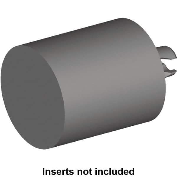 Kennametal - Modular Connection, 105mm Diameter, Tool Holder Blank - 62mm Projection Gage Line to Nose End - Exact Industrial Supply